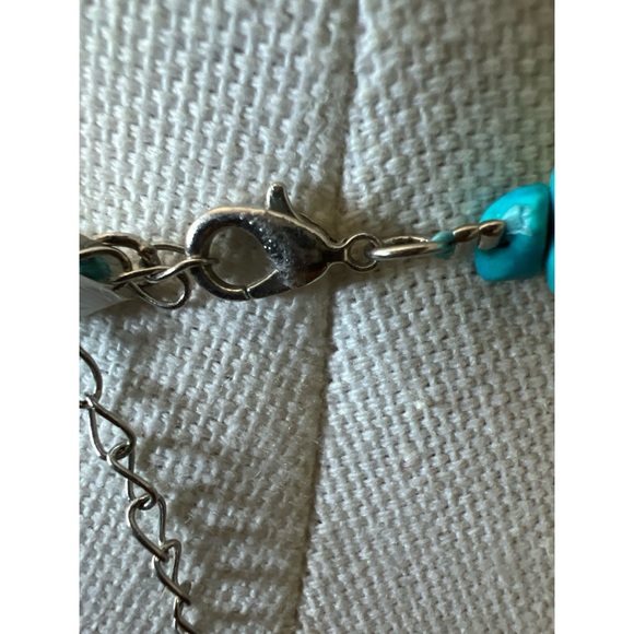 Turquoise Bead & Stone Necklace - Picture 5 of 5